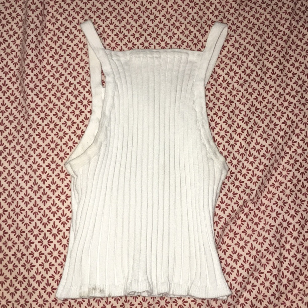 STELLA LAGUNA BEACH white crop top💭💭